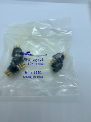 1261082 - Cooper - Gold-Plated Miniature Hexagonal Connectors