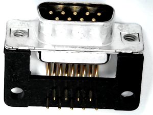 163A14119X – DSUB SOLDER PIN ANG 9.4mm PREC MCHND CNT from CONEC