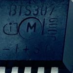BTS307E3043 - Infineon - Power Switch Integrated Circuit - Close Up