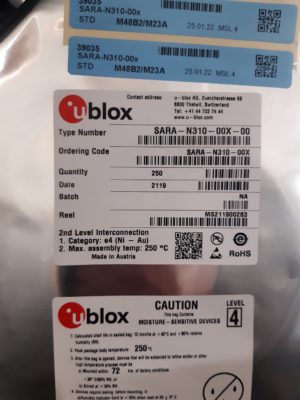 SARA-N310-00X multi-band NB-IoT module