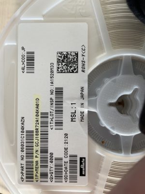 GCJ188R72A104KA01D
