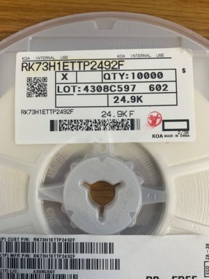 RK73H1ETTP249F Thick Film Resistor | KOA Speer