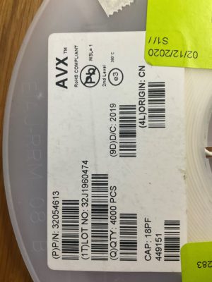 avx 08055A180JAT2A