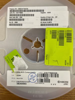 kyocera avx components 1206GC471KAZ2A