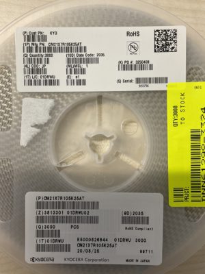 kyocera CM21X7R105K25AT