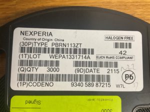 nexperia PBRN113ZT